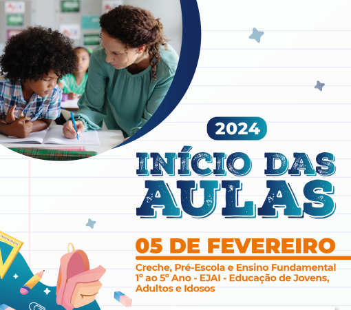 INÍCIO DO ANO LETIVO DE 2024}