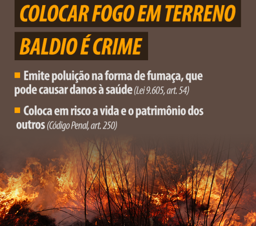 INCÊNDIO CRIMINOSO É CONSIDERADO UM CRIME GRAVE}