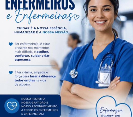 ENFERMEIROS E ENFERMEIRAS - PROFISSÃO QUE CUIDA DA VIDA}