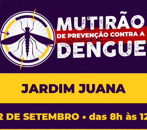 Mutirão contra o Aedes aegypti no Bairro Jardim Juana dia 02 de Setembro}