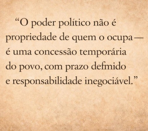 O PODER PASSA, A MEMÓRIA FICA}