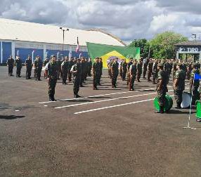 TIRO DE GUERRA DE LEME (TG 02-074) RECEBE VISITA DE ORIENTAÇÃO TÉCNICA}