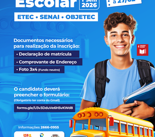 TRANSPORTE ALUNOS PARA ETEC - 1º SEMESTRE 2026}