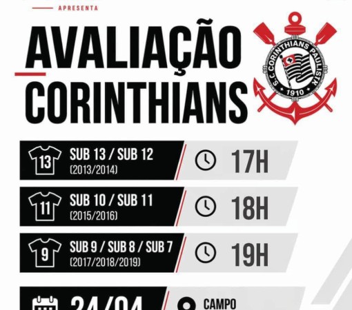 AVALIAÇÃO DO CORINTHIANS EM LEME - SUA CHANCE DE BRILHAR}