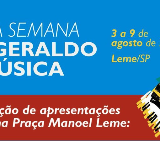 7ª SEMANA SEU GERALDO DE MÚSICA}