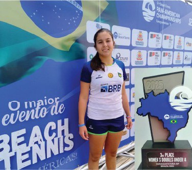 LETÍCIA RAGNERI DOMINGUES CONQUISTA BRONZE NOS JOGOS PAN-AMERICANOS DE BEACH TÊNIS 2025}