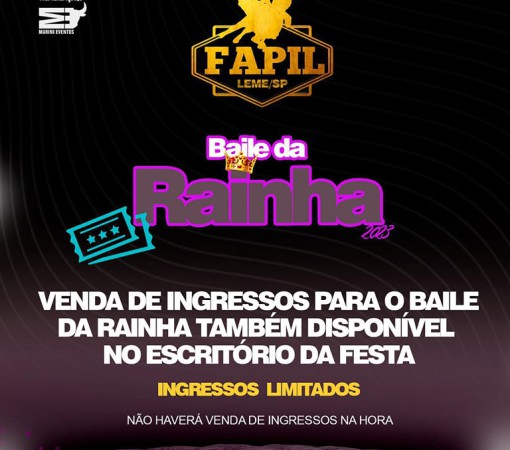 BAILE DA RAINHA DA FESTA DE PEÃO 2023}