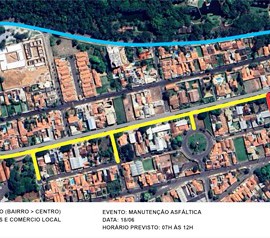 INTERDIÇÃO NA AVENIDA DA SAUDADE DIA 18 DE JUNHO}