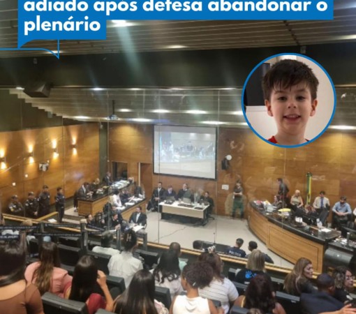 JULGAMENTO DO CASO HENRY BOREL É ADIADO APÓS DEFESA ABANDONAR O PLENÁRIO}