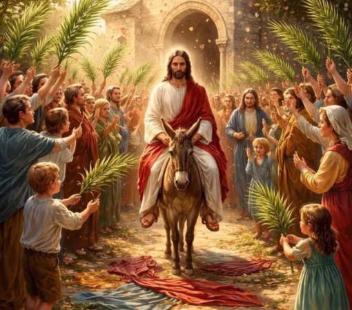DOMINGO DE RAMOS – O INÍCIO DE UM TEMPO DE FÉ E REFLEXÃO}