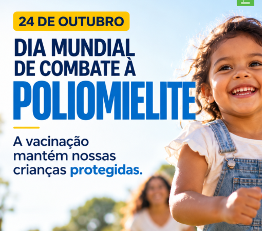 SECRETARIA DE SAÚDE REFORÇA A IMPORTÂNCIA DA VACINAÇÃO CONTRA A POLIOMIELITE}