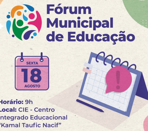 Fórum Municipal de Educação}