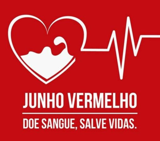 Junho Vermelho – Mês de conscientização para doação de Sangue}