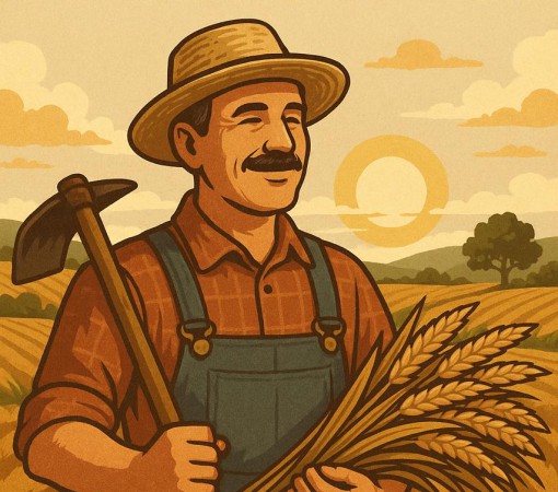 DIA DO AGRICULTOR – RECONHECIMENTO A QUEM PLANTA O FUTURO}