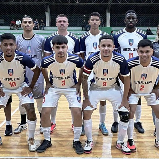 LEME GOLEIA TERRA ROXA E GARANTE VAGA NA TERCEIRA FASE DA COPA RECORD DE FUTSAL SÉRIE PRATA