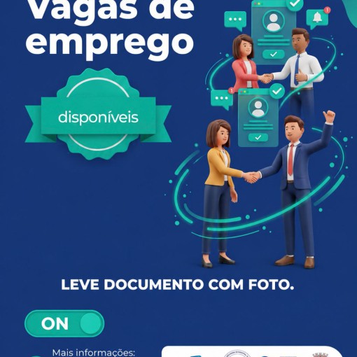 VAGAS ATIVAS DO PAT – POSTO DE ATENDIMENTO AO TRABALHADOR ATUALIZADAS ATÉ O DIA 10/08/2026