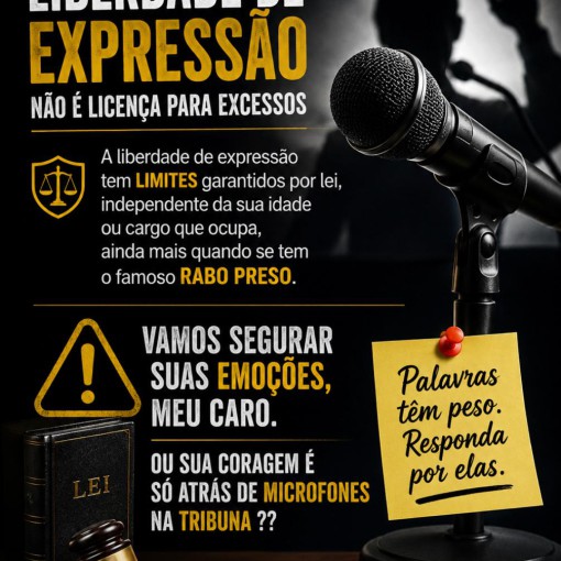 ENTRE O DIREITO E A LIBERDADE – TENHA PRUDÊNCIA