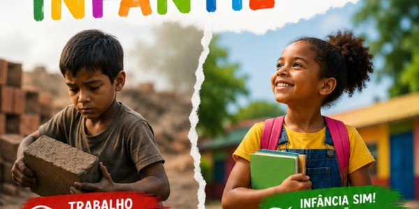 12 DE JUNHO: DIA MUNDIAL DE COMBATE AO TRABALHO INFANTIL