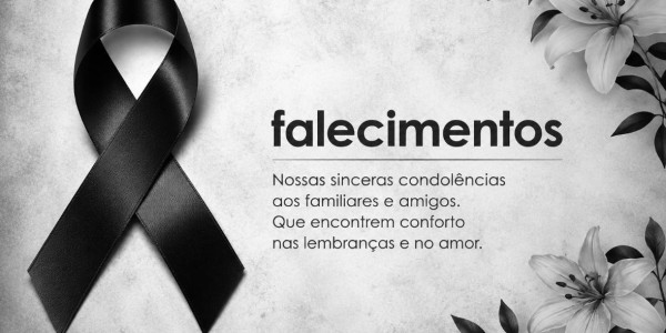 FALECIMENTOS DE 08 A 15 DE JUNHO DE 2026