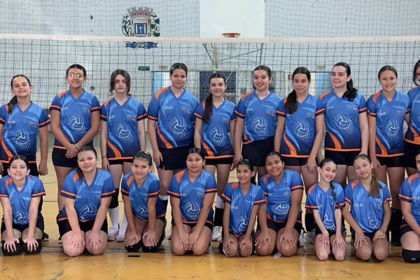 VÔLEI LEME ACEUL RECEBE FESTIVAL DA APV EM LEME}