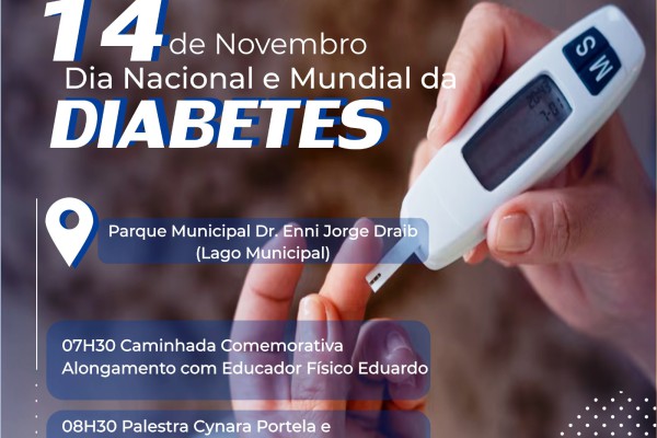 DIA MUNDIAL E NACIONAL DO DIABETES}