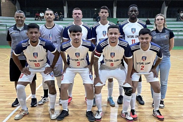 LEME GOLEIA TERRA ROXA E GARANTE VAGA NA TERCEIRA FASE DA COPA RECORD DE FUTSAL SÉRIE PRATA}