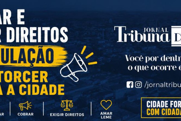 CRITICAR E COBRAR DIREITOS DA POPULAÇÃO NÃO É TORCER CONTRA A CIDADE}