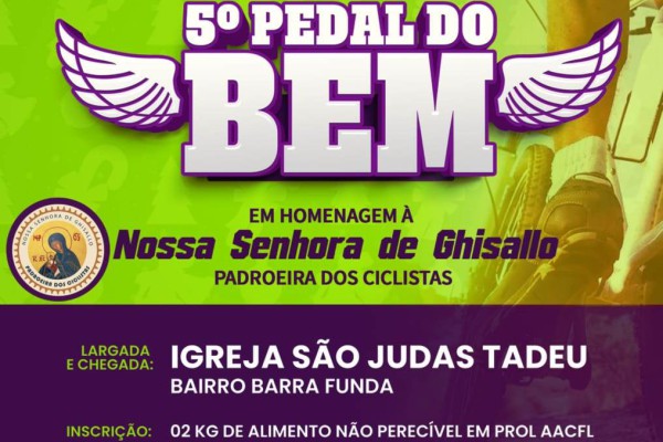 5º PEDAL DO BEM: JUNTE-SE A NÓS!}