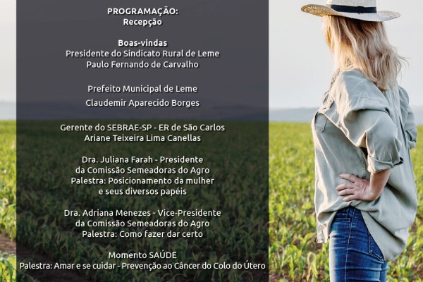 "MULHERES: É TEMPO DE SEMEAR!" CHEGA A LEME NESTA TERÇA-FEIRA – 23 DE JUNHO DE 2026}