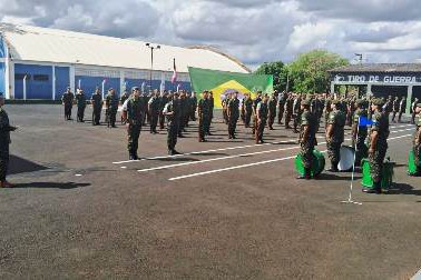 TIRO DE GUERRA DE LEME (TG 02-074) RECEBE VISITA DE ORIENTAÇÃO TÉCNICA}