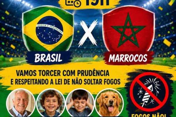 BRASIL EM CAMPO E TORCIDA CONSCIENTE}
