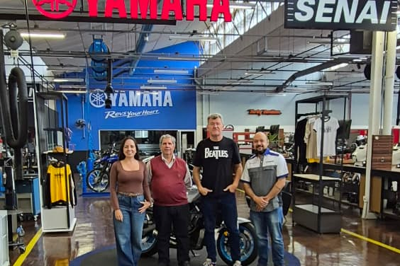 PREFEITURA ARTICULA PARCERIA COM YAMAHA E SENAI PARA QUALIFICAÇÃO PROFISSIONAL EM LEME}