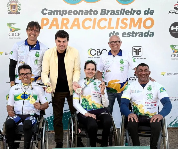 PARACICLISTAS DE LEME CONQUISTAM DESTAQUE NO CAMPEONATO BRASILEIRO DE ESTRADA