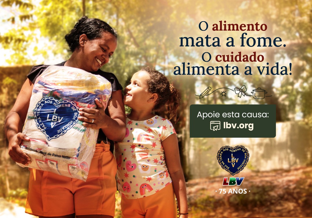SOLIDARIEDADE: CAMPANHA NATAL PERMANENTE DA LBV INICIA ENTREGA DAS CESTAS DE ALIMENTOS EM VÁRIAS CIDADES BRASILEIRAS
