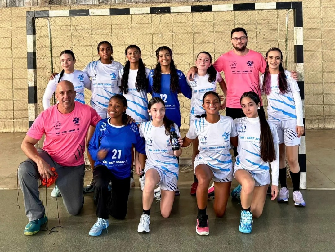HANDEBOL FEMININO DE LEME VENCE FORA DE CASA EM JOGO ELETRIZANTE E MOSTRA FORÇA NA LIGA PAULISTA