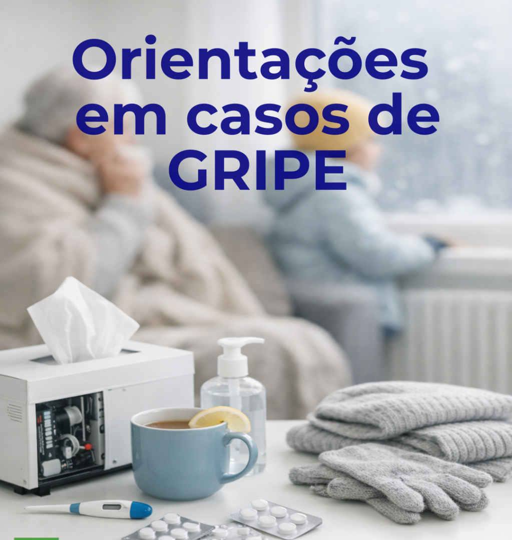 SECRETARIA DA SAÚDE ORIENTA POPULAÇÃO SOBRE CUIDADOS COM A GRIPE DURANTE QUEDA DE TEMPERATURA
