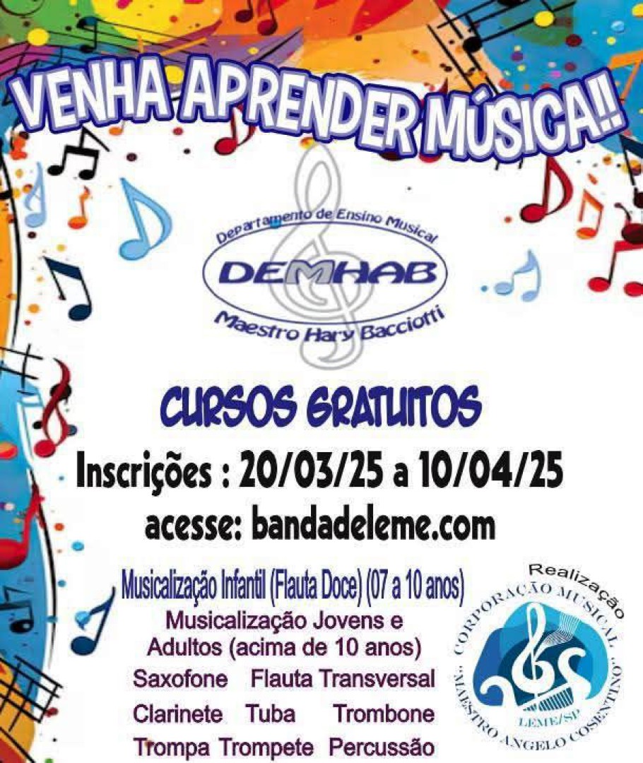 VÁ APRENDER MÚSICA