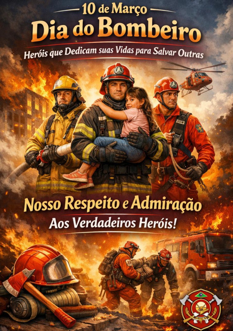 DIA DO BOMBEIRO: HERÓIS QUE DEDICAM SUAS VIDAS PARA SALVAR OUTRAS
