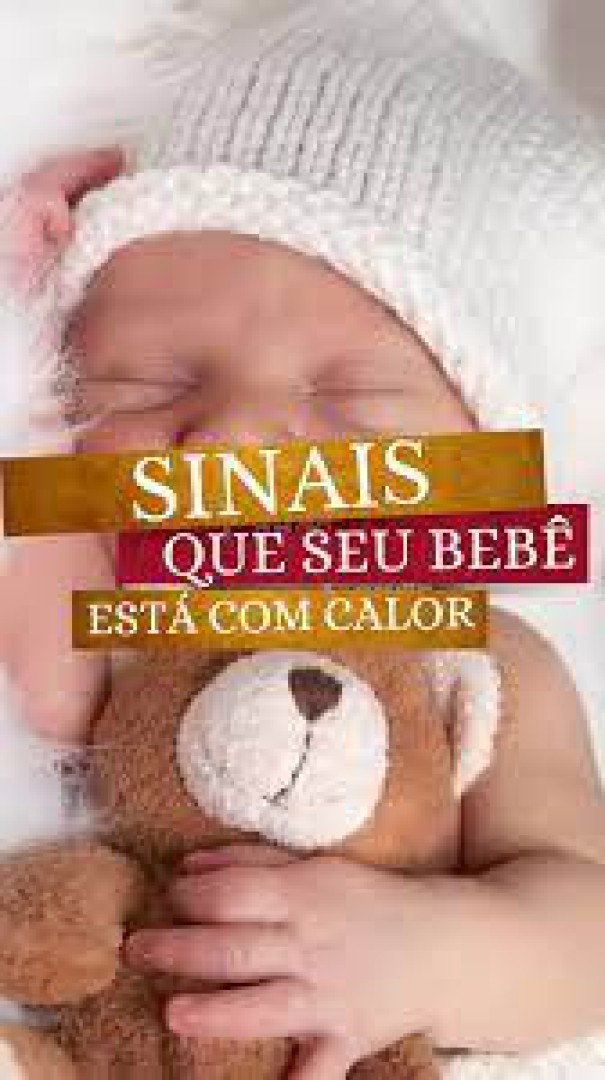 COMO SABER SE O BEBÊ ESTÁ COM CALOR?