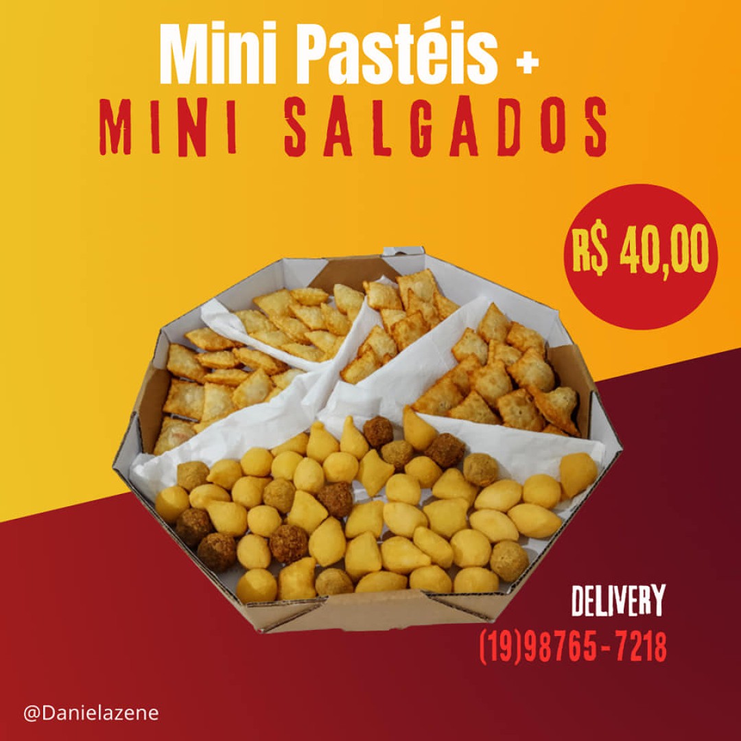 Mini Churros e Salgados - Daniel Azeni