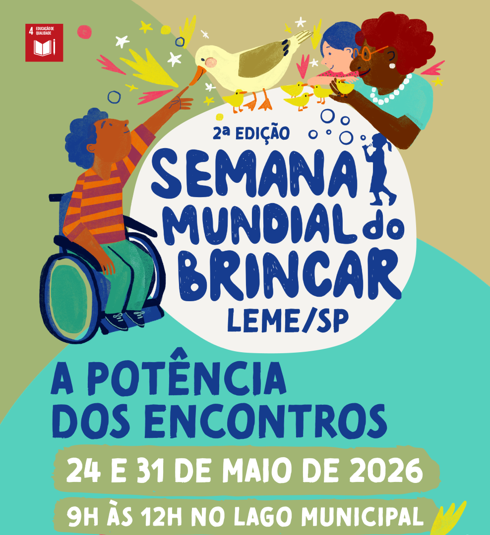 LEME REALIZARÁ A 2ª EDIÇÃO DA SEMANA MUNDIAL DO BRINCAR