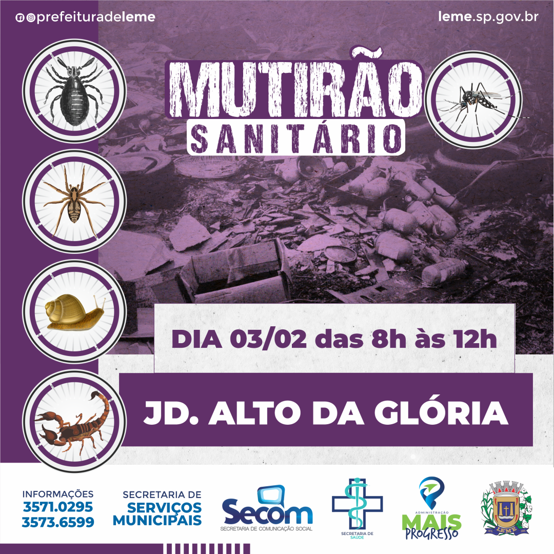 MUTIRÃO SANITÁRIO