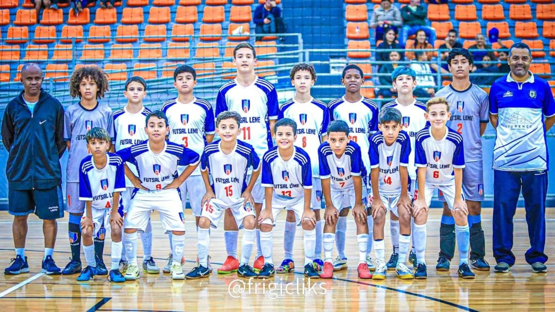 SUB-12 DE LEME VENCE EM CASA E ASSUME A LIDERANÇA DA LIGA FERREIRENSE DE FUTSAL