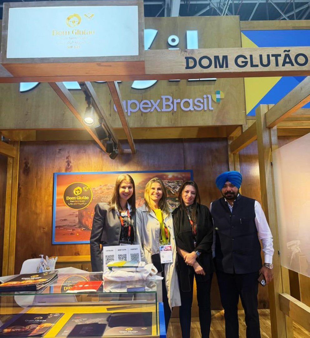 DOM GLUTÃO LEVA A FORÇA DE LEME À MAIOR FEIRA DE ALIMENTOS DO ORIENTE MÉDIO