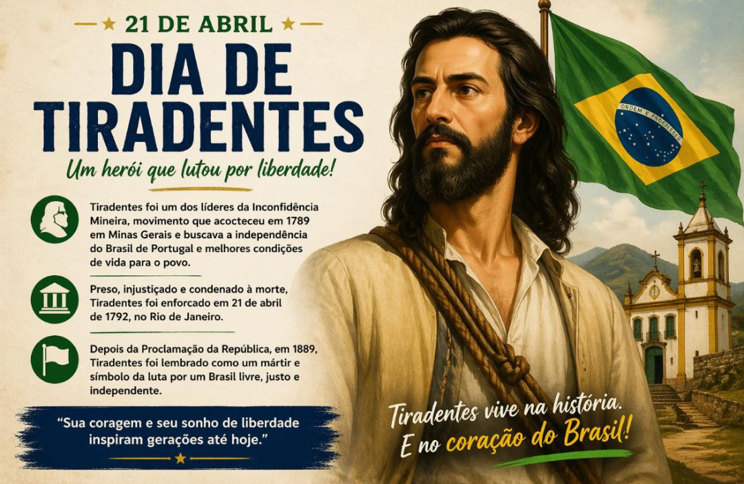TIRADENTES: HISTÓRIA, LUTA E O NASCIMENTO DE UM HERÓI NACIONAL