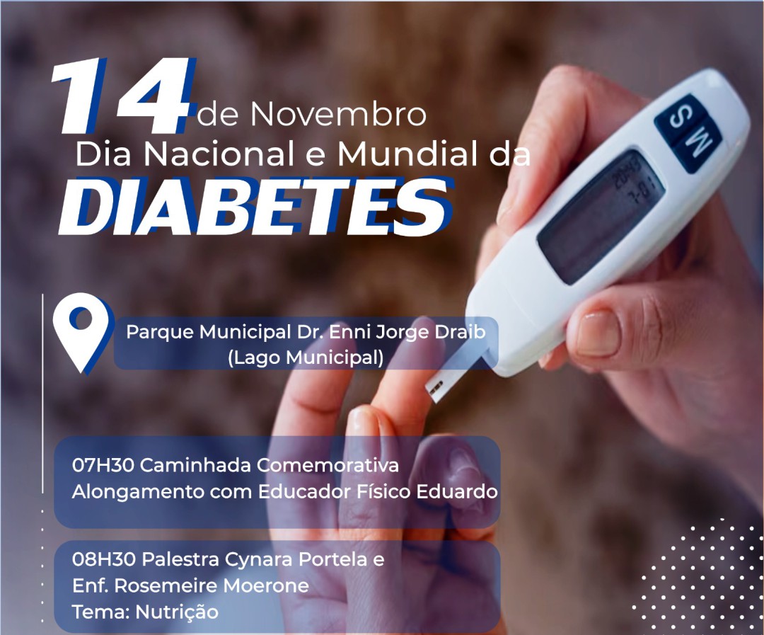 DIA MUNDIAL E NACIONAL DO DIABETES