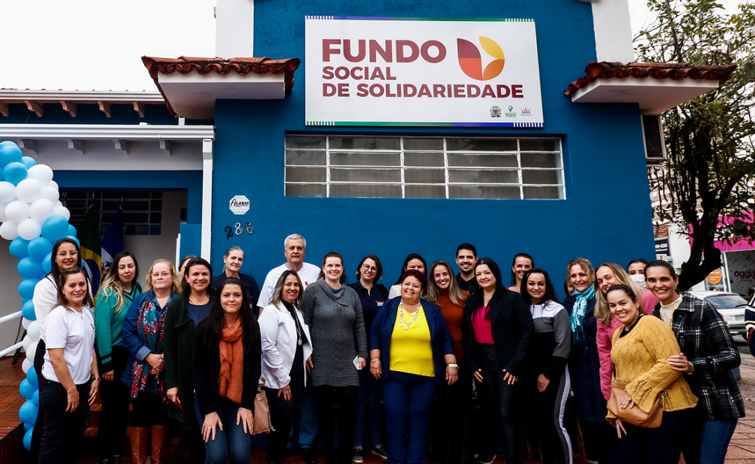 Inauguração nova sede do Fundo Social de Solidariedade