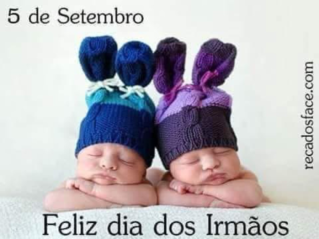 EM TEMPO... DIA DOS IRMÃOS - LAÇO DE AMOR E UNIÃO