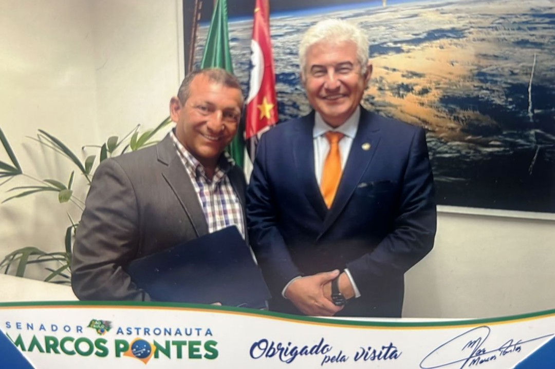 VEREADOR RICARDINHO CONQUISTA MAIS DE R$ 1 MILHÃO DE EMENDA COM O SENADOR ASTRONAUTA, MARCOS PONTES PARA INVESTIMENTOS NA SANTA CASA DE LEME