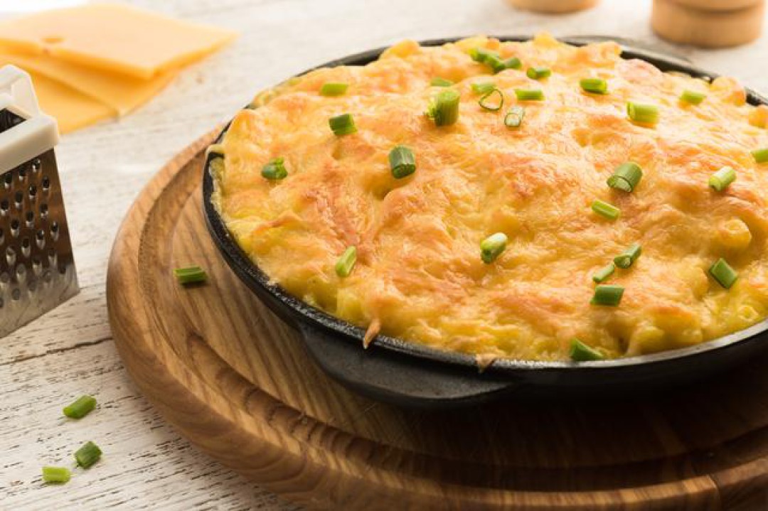 RECEITA DE MAC AND CHEESE GRATINADO